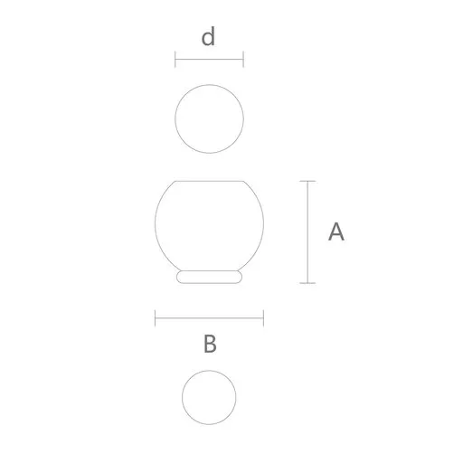 MN-024 Bun feet for furniture round flat platform